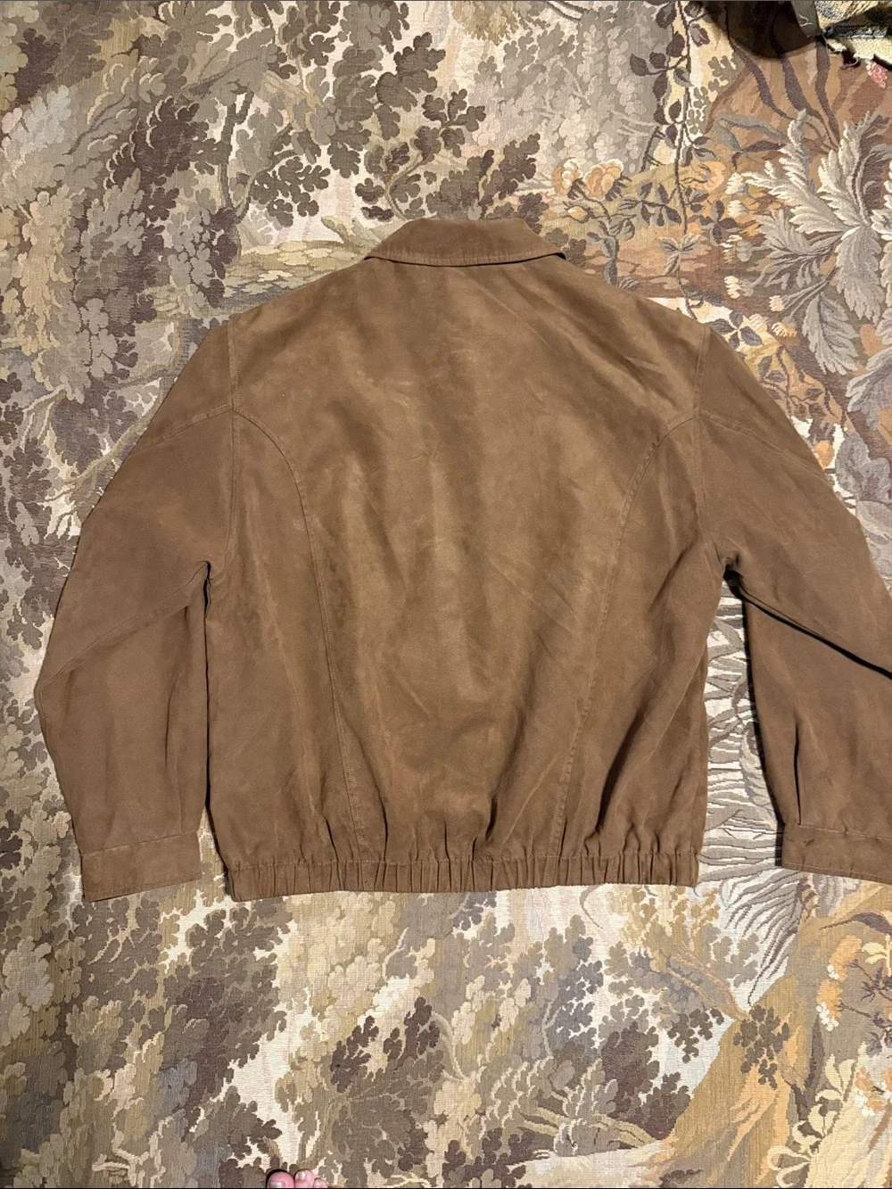 Men's Brown Zip-Front Jacket